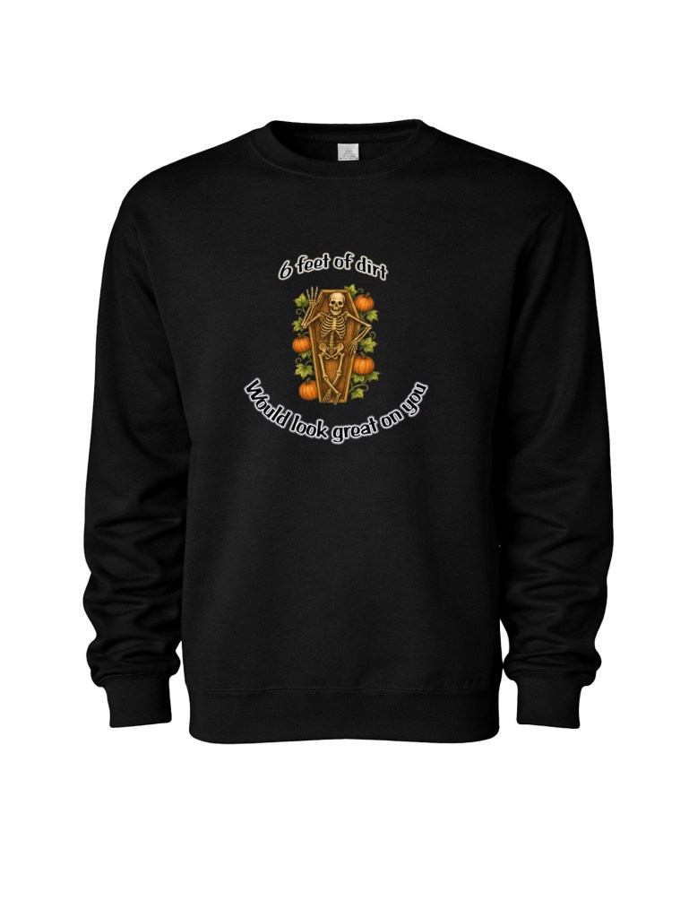 Independent Trading Midweight Crewneck Sweatshirt - 6 Ft. of Dirt