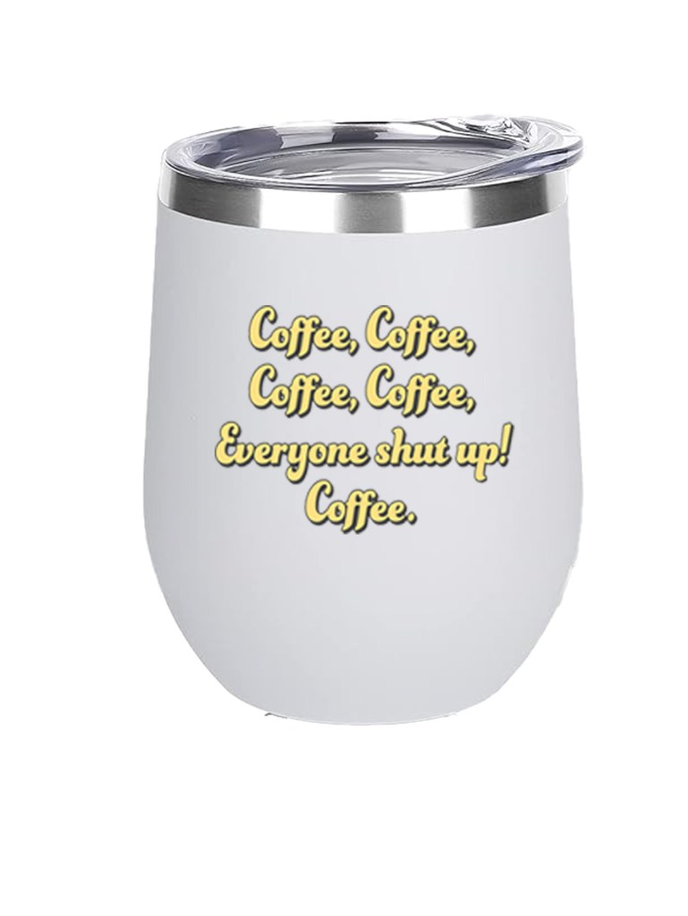12oz Stainless Steel Wine Tumbler - Coffee Coffee