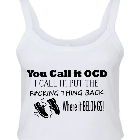 Bella + Canvas Ladies Micro Ribbed Scoop Tank - OCD