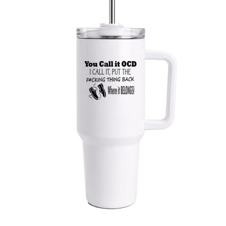 40oz NAH Tumbler with Handle - OCD