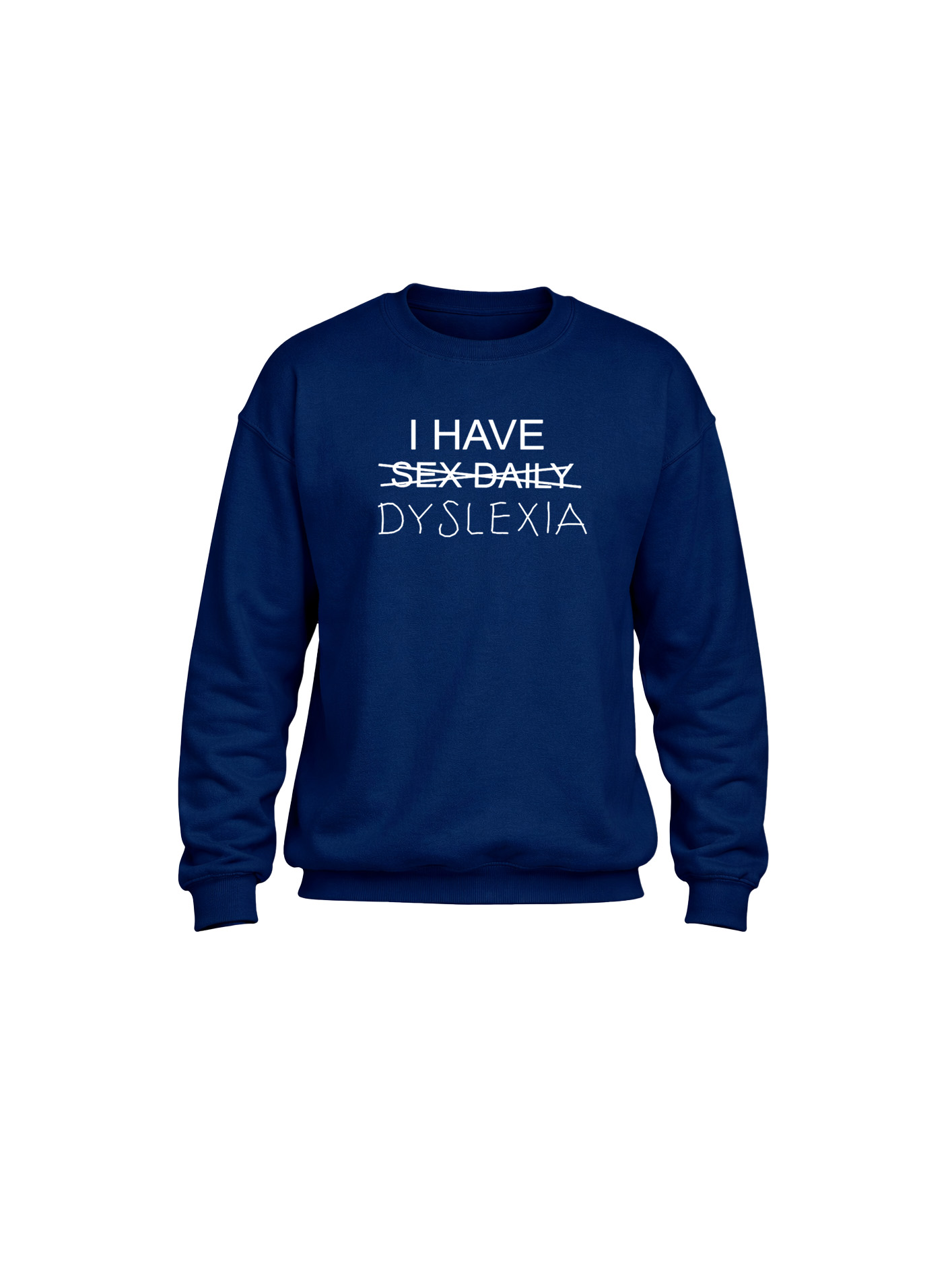 Heavy Blend Crewneck Sweatshirt- Dyslexia - Image 4