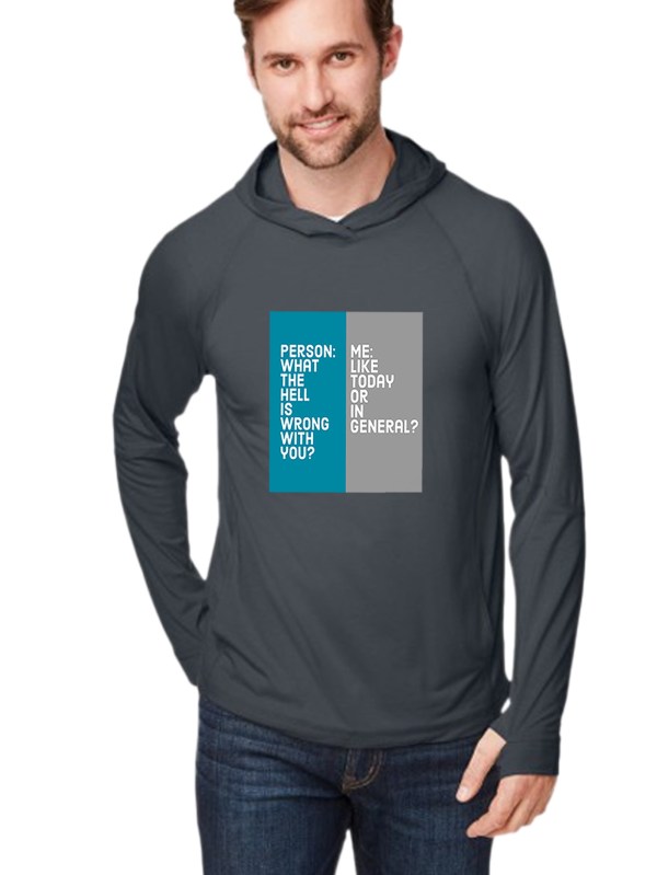 North End Unisex JAQ Stretch Performance Hoodie - What's Wrong
