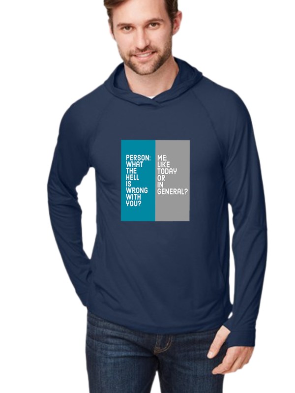 North End Unisex JAQ Stretch Performance Hoodie - What's Wrong