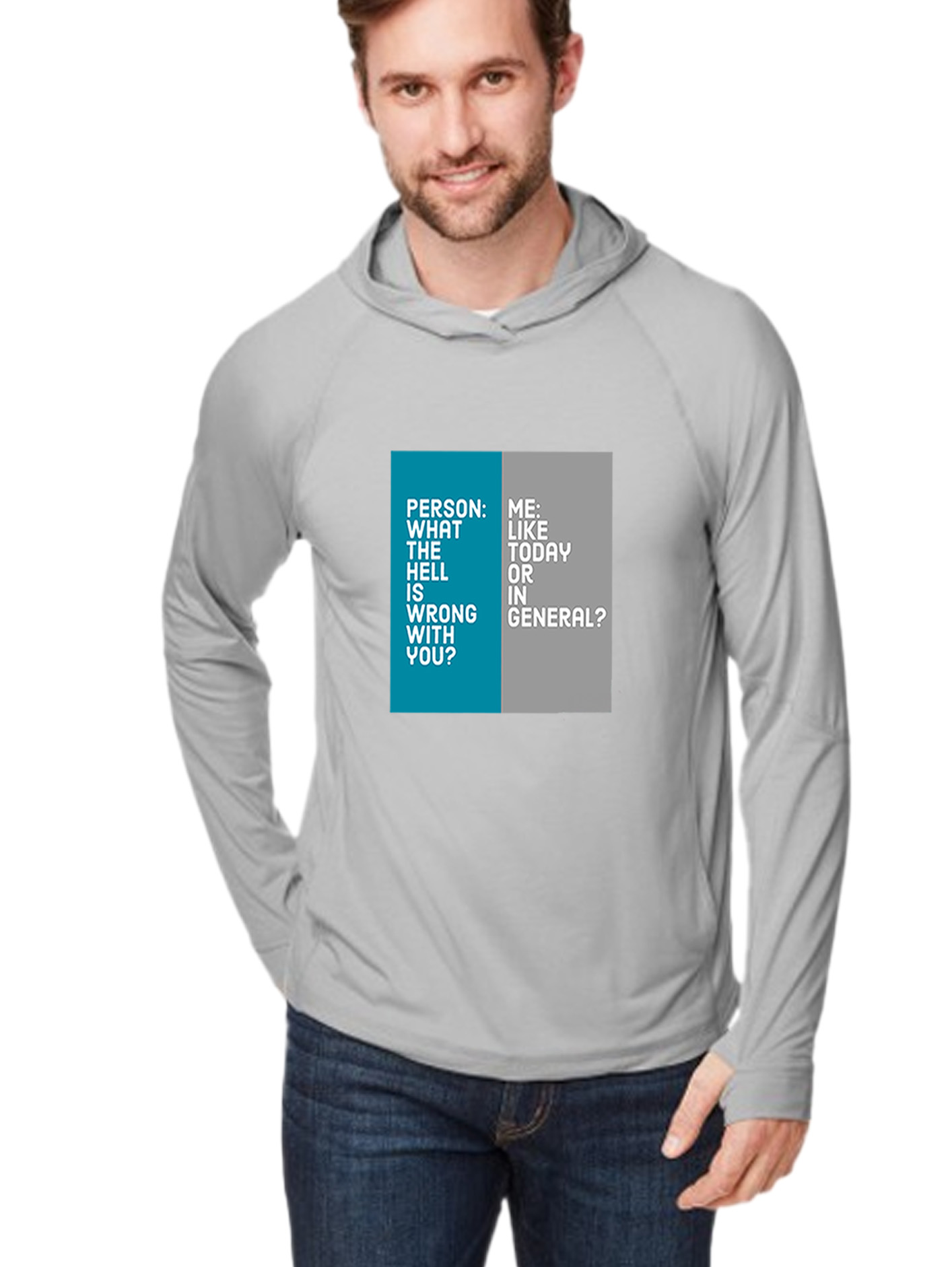 North End Unisex JAQ Stretch Performance Hoodie - What