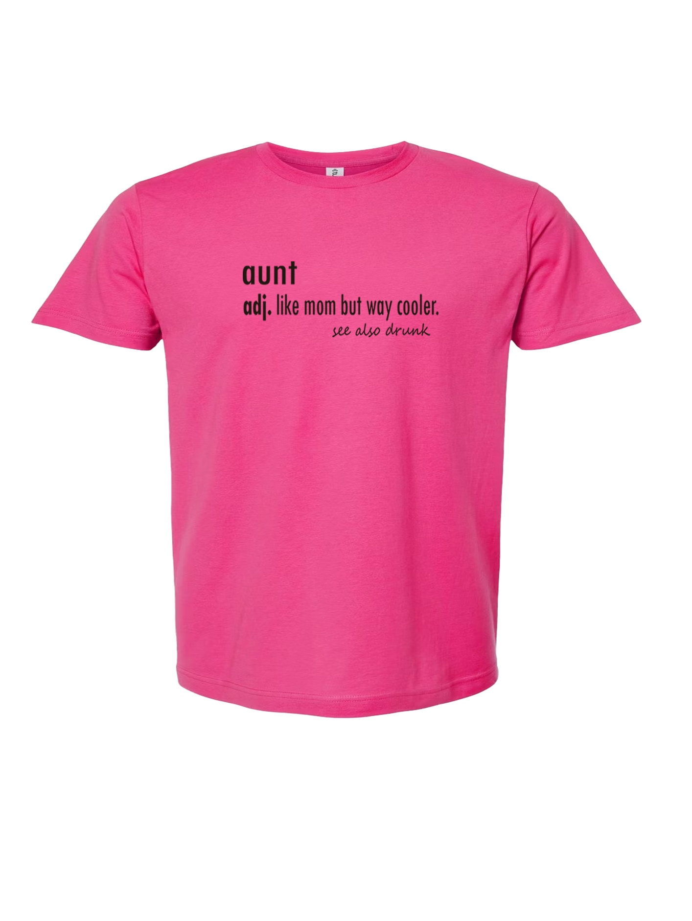 Unisex Fine Jersey Tee - Dictionary Aunt - Image 1