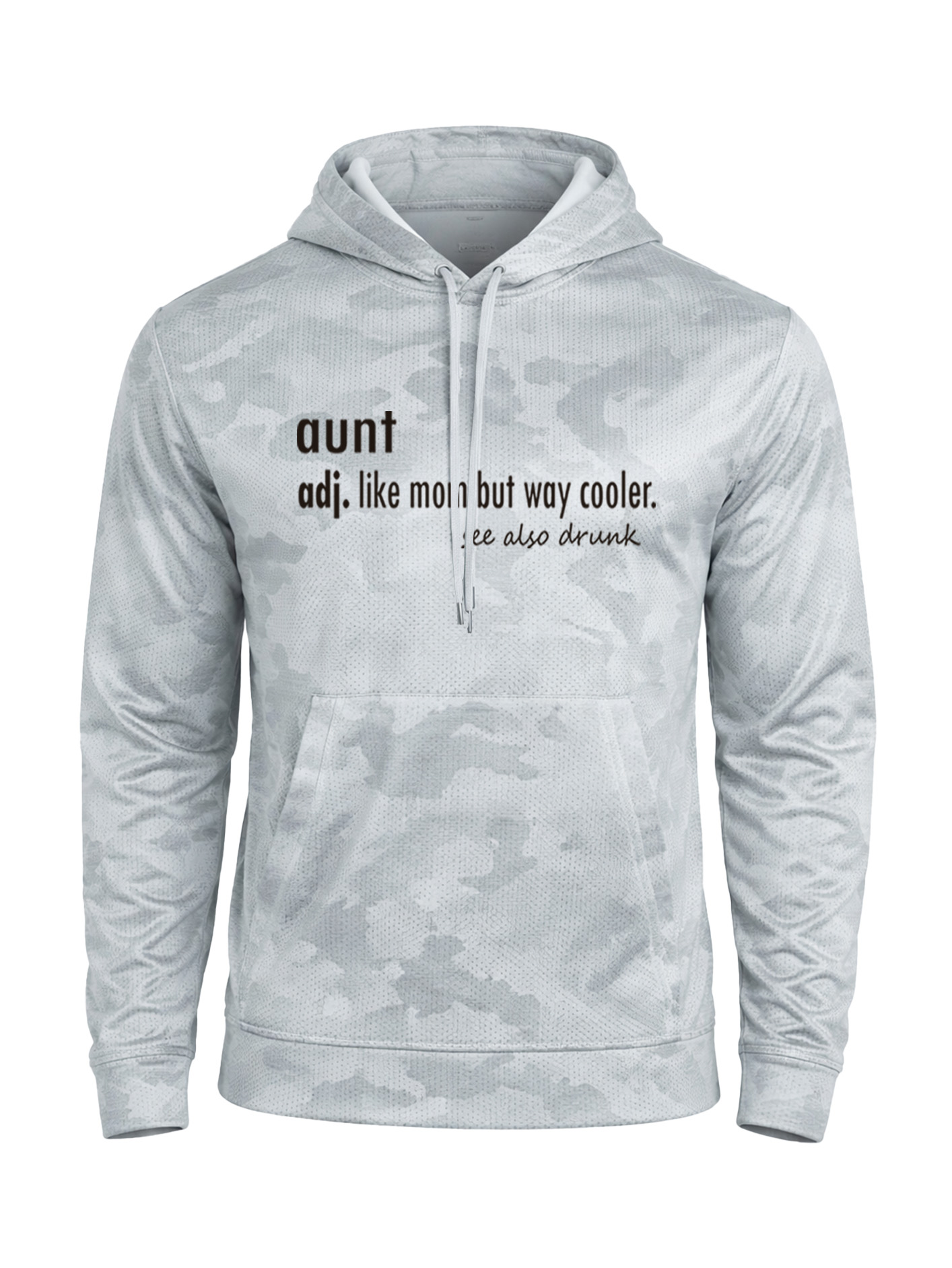 CamoHex Fleece Hooded Pullover - Dictionary Aunt - Image 4