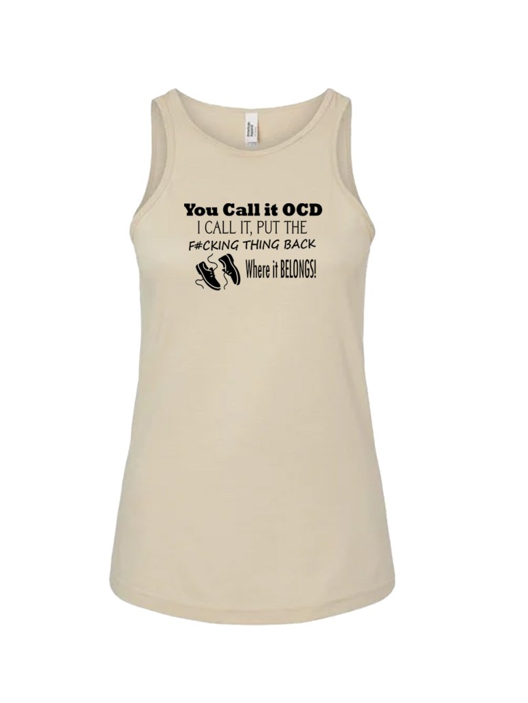 Ladies' CVC Racerback Tank - OCD