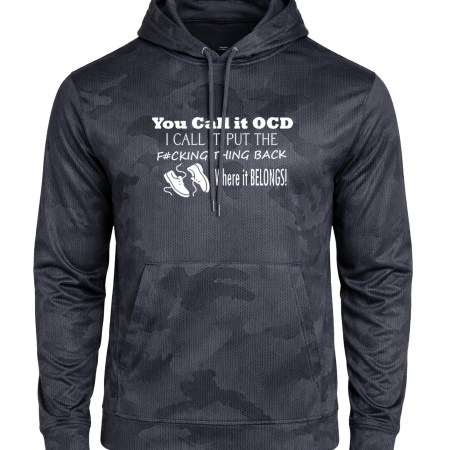 CamoHex Fleece Hooded Pullover - OCD