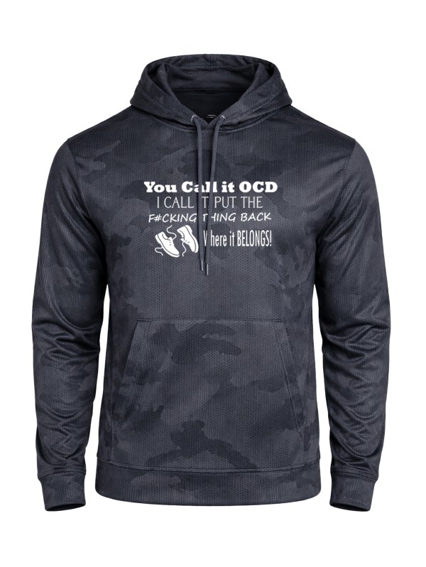 CamoHex Fleece Hooded Pullover - OCD