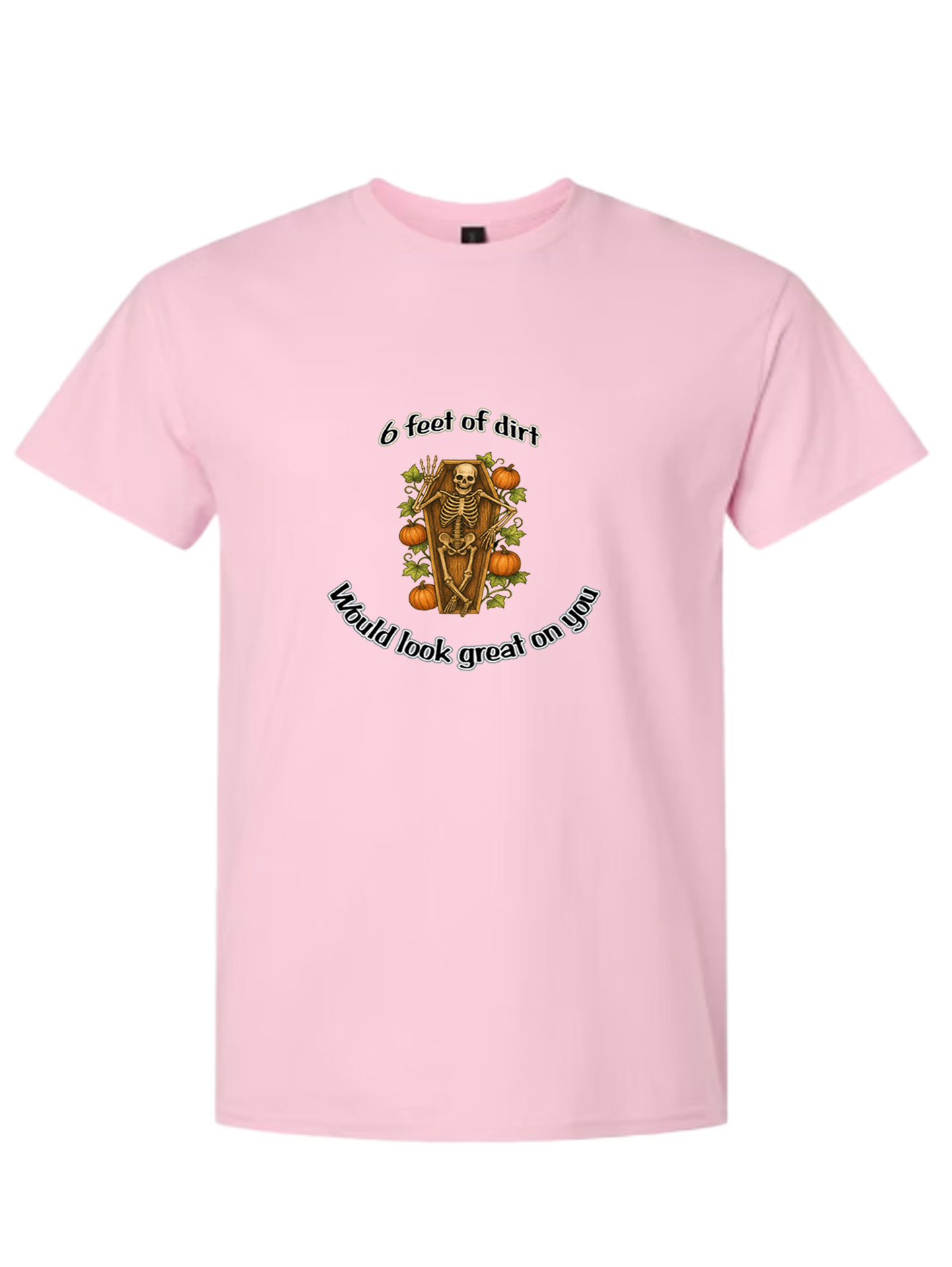 Light Cotton T-Shirt - 6 Feet of Dirt - Image 6