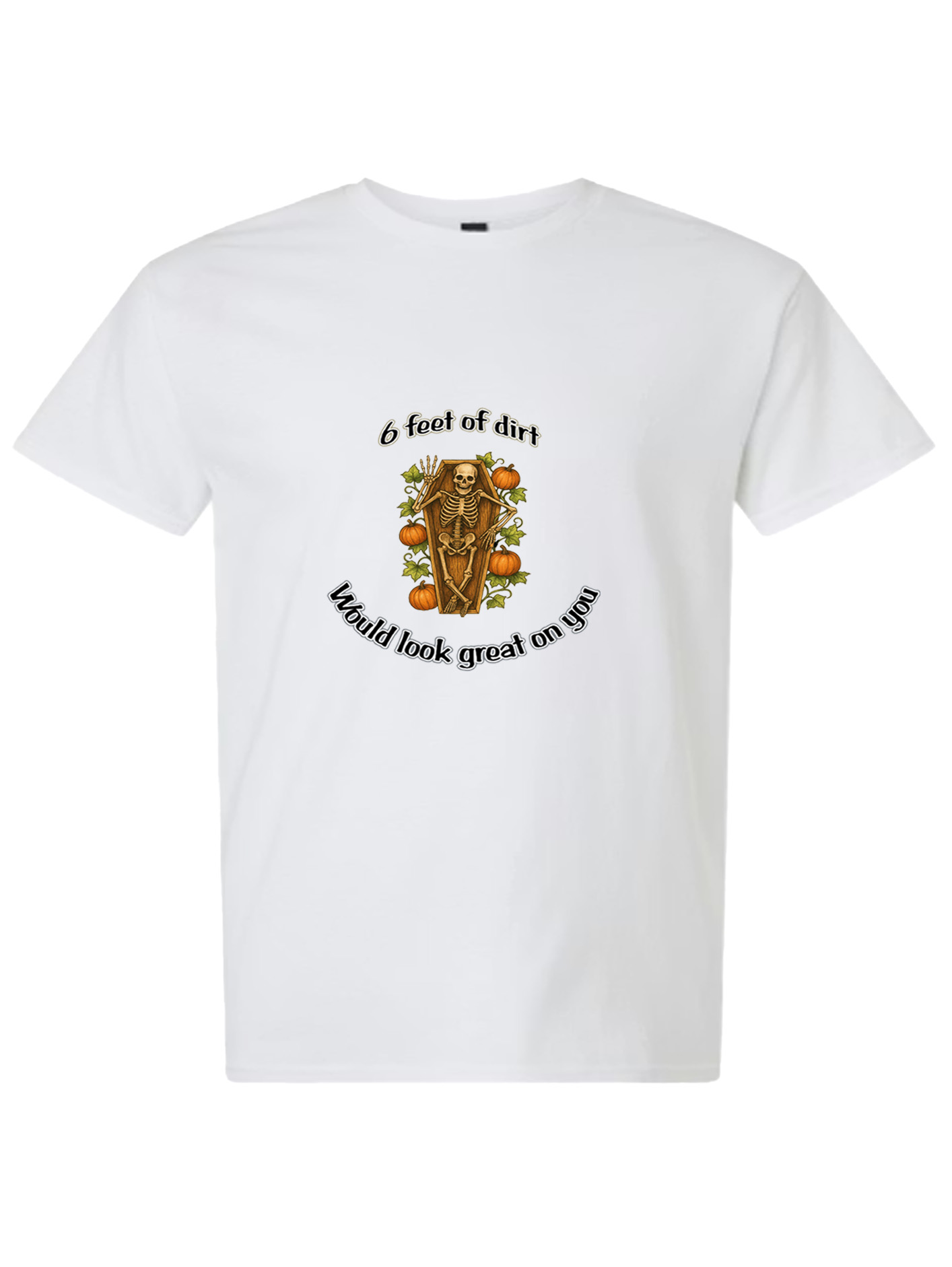 Light Cotton T-Shirt - 6 Feet of Dirt - Image 5
