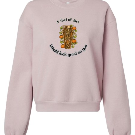 The American Apparel ReFlex Fleece Crewneck - 6 Feet of Dirt