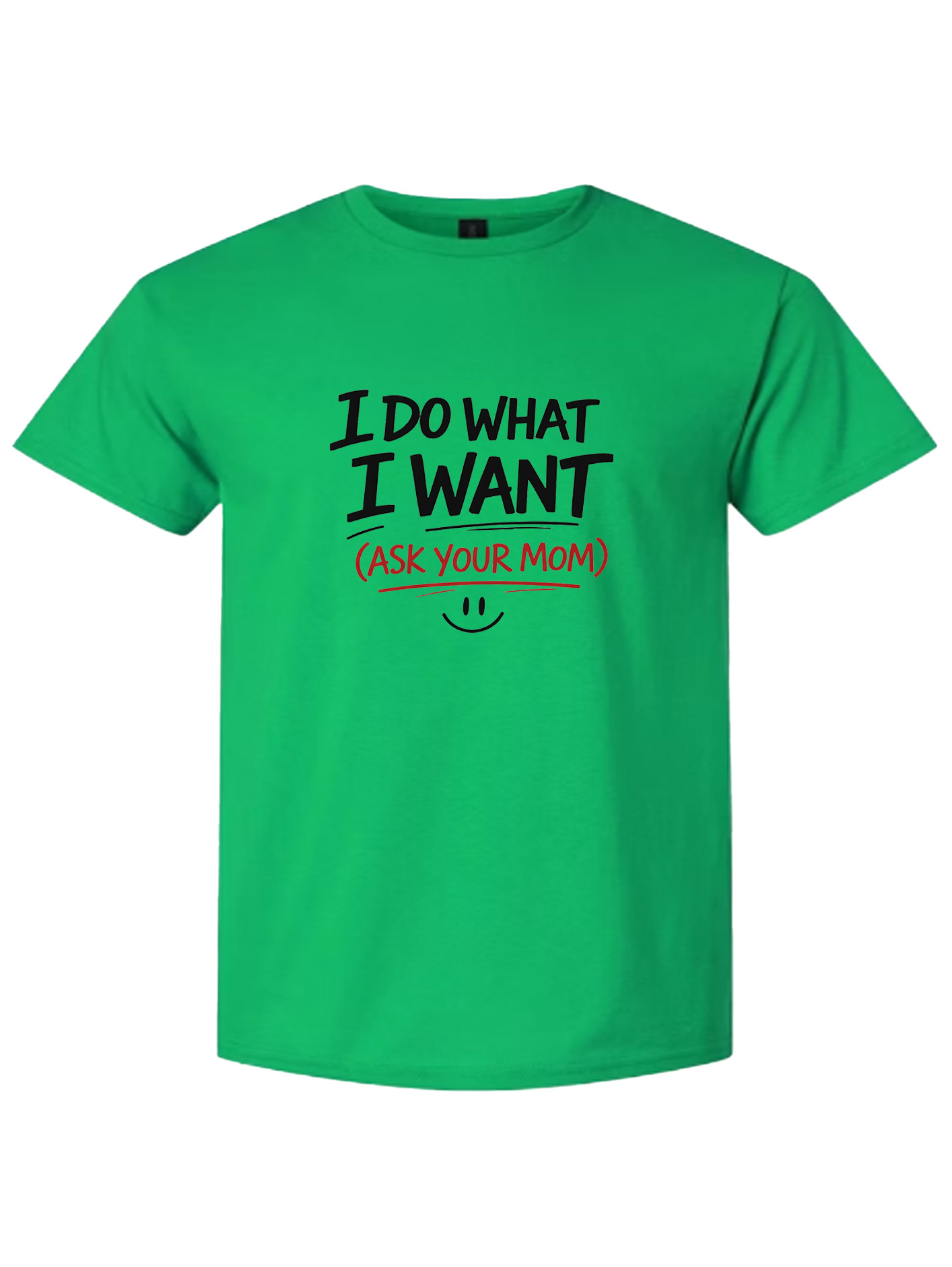 Light Cotton T-Shirt - Ask Your Mom - Image 6