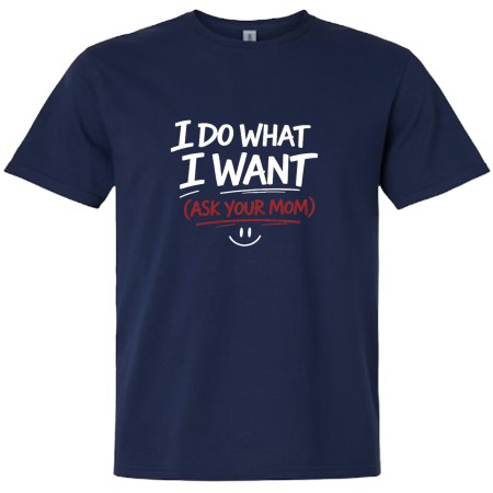 Light Cotton T-Shirt - Ask Your Mom