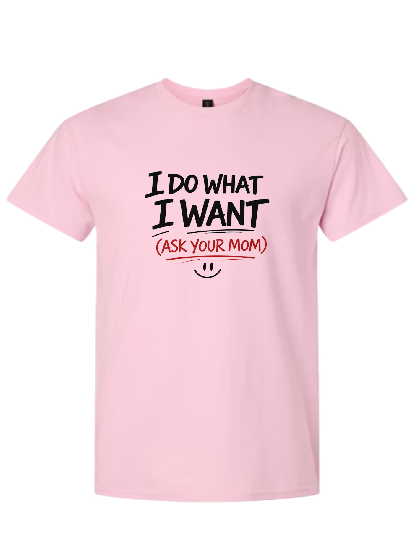 Light Cotton T-Shirt - Ask Your Mom - Image 5