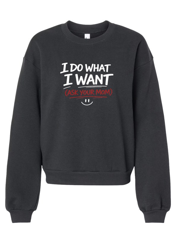 The American Apparel ReFlex Fleece Crewneck - Ask Your Mom