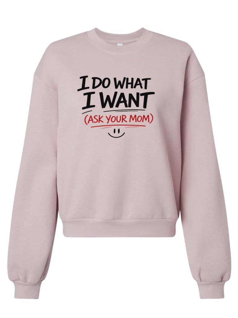 The American Apparel ReFlex Fleece Crewneck - Ask Your Mom
