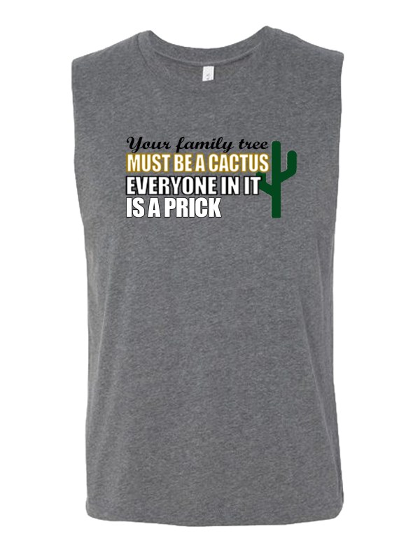 Muscle Tank - Cactus Prick