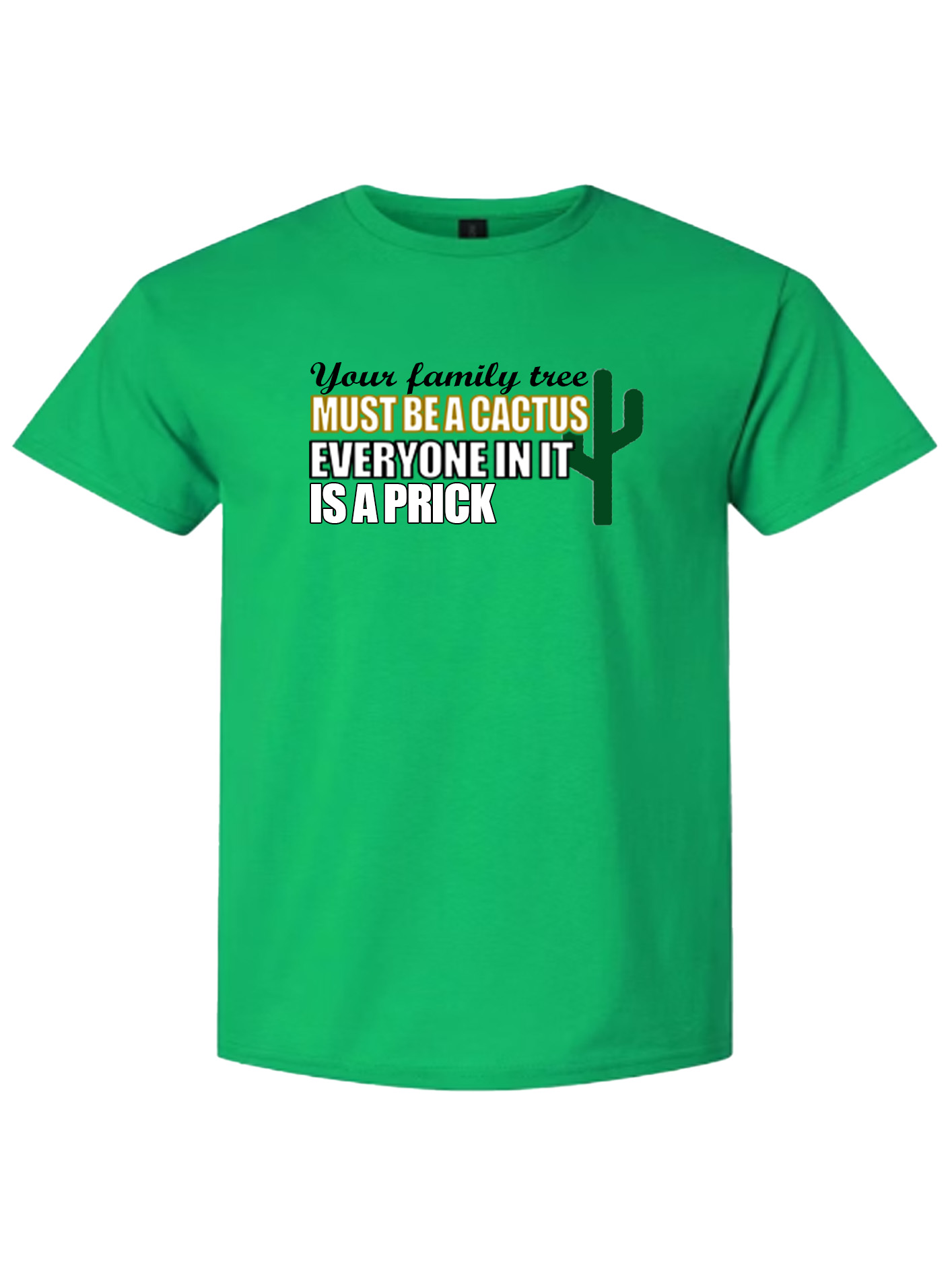 Light Cotton T-Shirt - Cactus Prick - Image 7