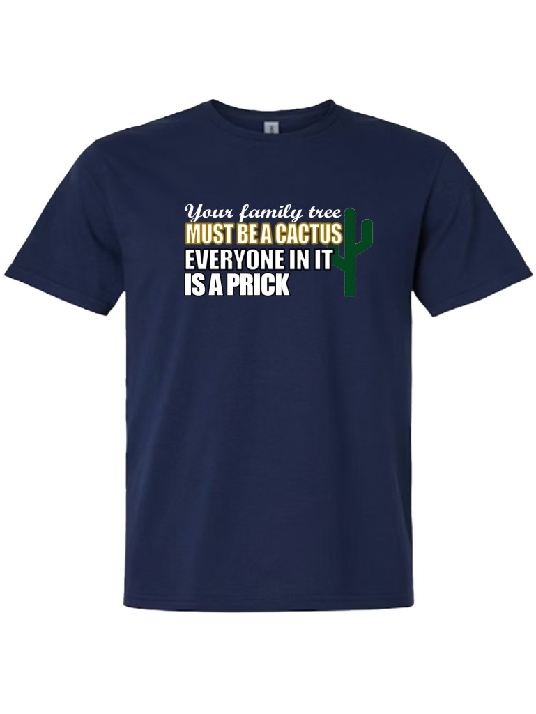 Light Cotton T-Shirt - Cactus Prick
