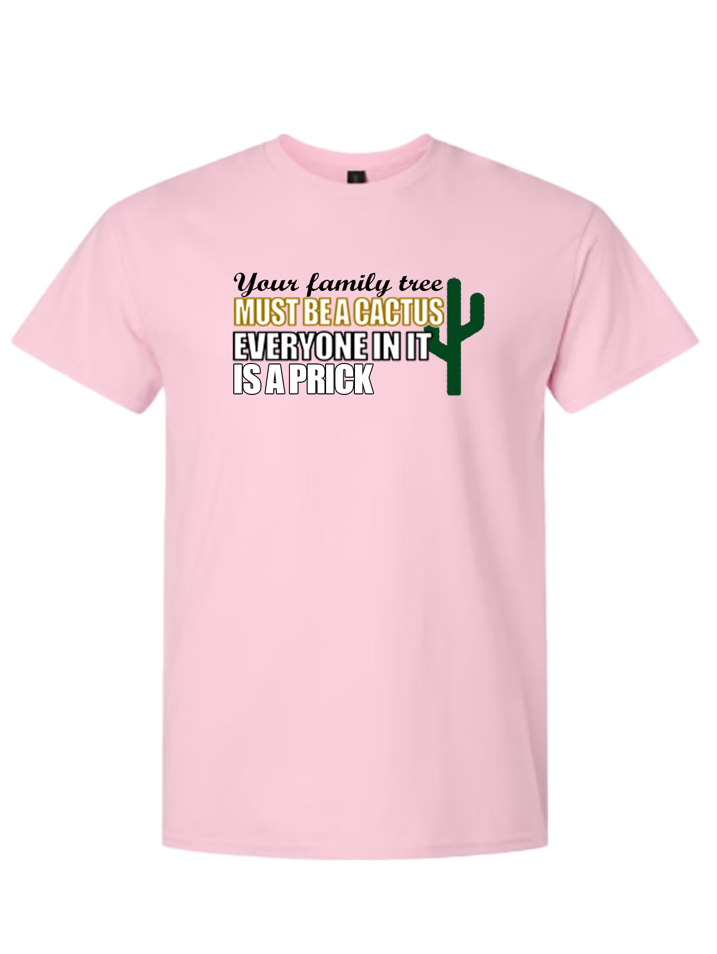Light Cotton T-Shirt - Cactus Prick - Image 6