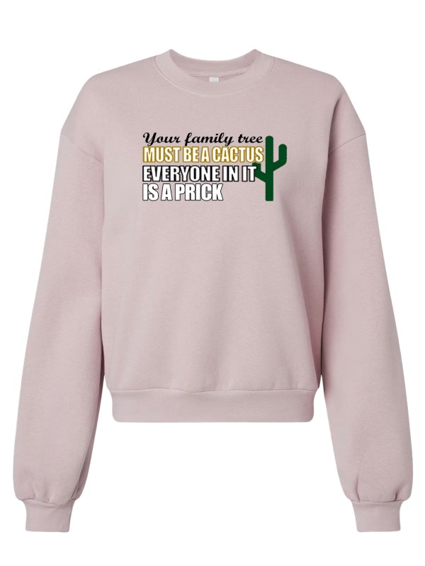 The American Apparel ReFlex Fleece Crewneck - Cactus Prick