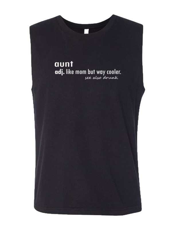 Muscle Tank - Dictionary Aunt