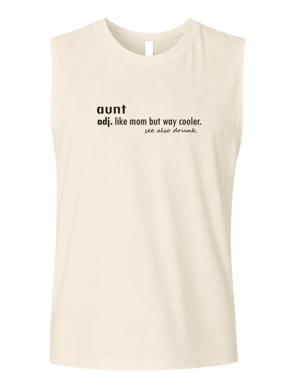 Muscle Tank - Dictionary Aunt