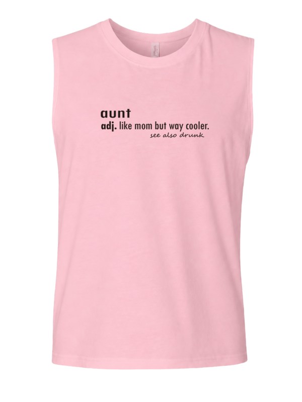 Muscle Tank - Dictionary Aunt