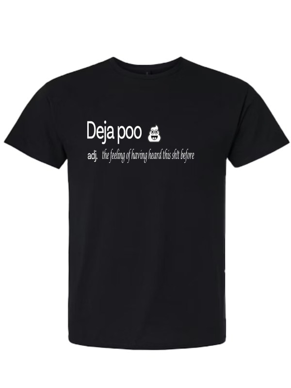 Light Cotton T-Shirt - Dictionary Poo