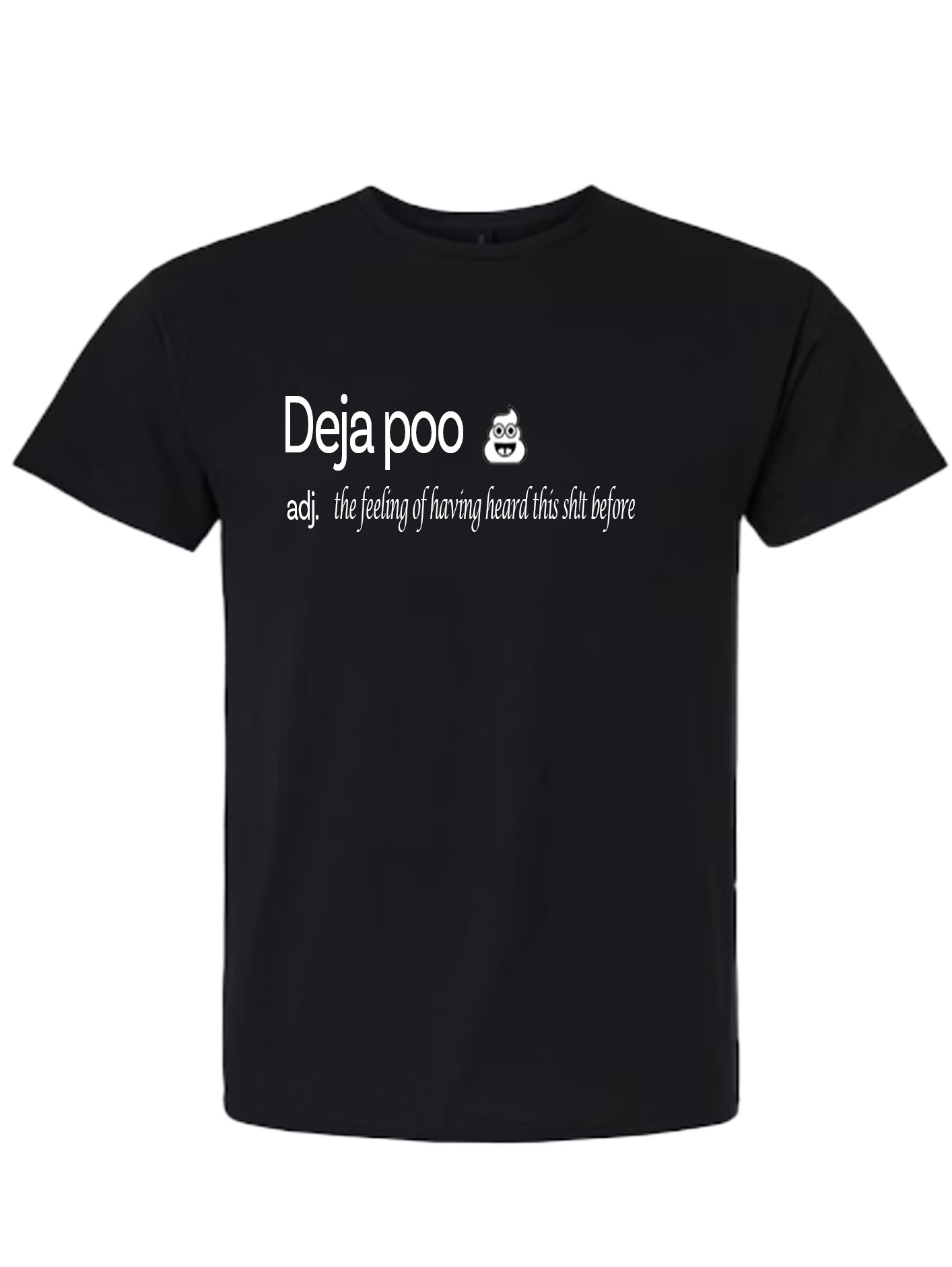 Light Cotton T-Shirt - Dictionary Poo - Image 4