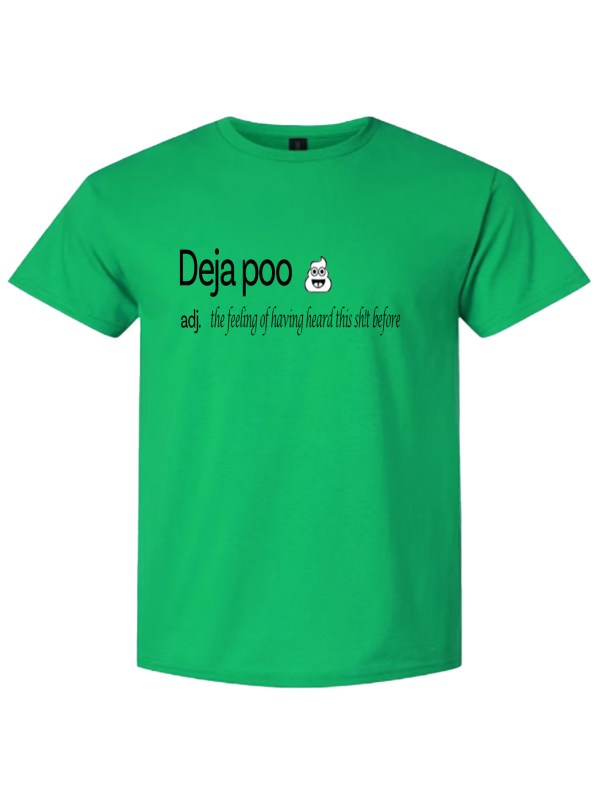 Light Cotton T-Shirt - Dictionary Poo