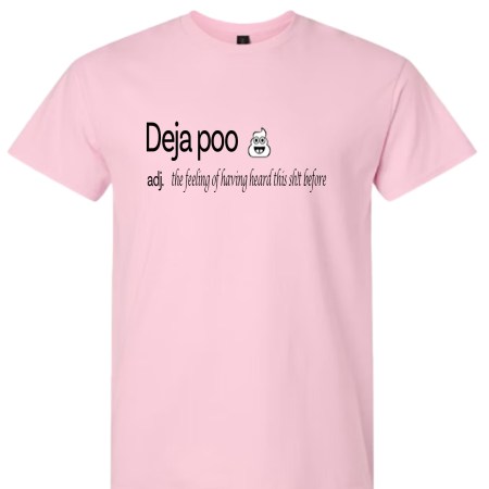 Light Cotton T-Shirt - Dictionary Poo