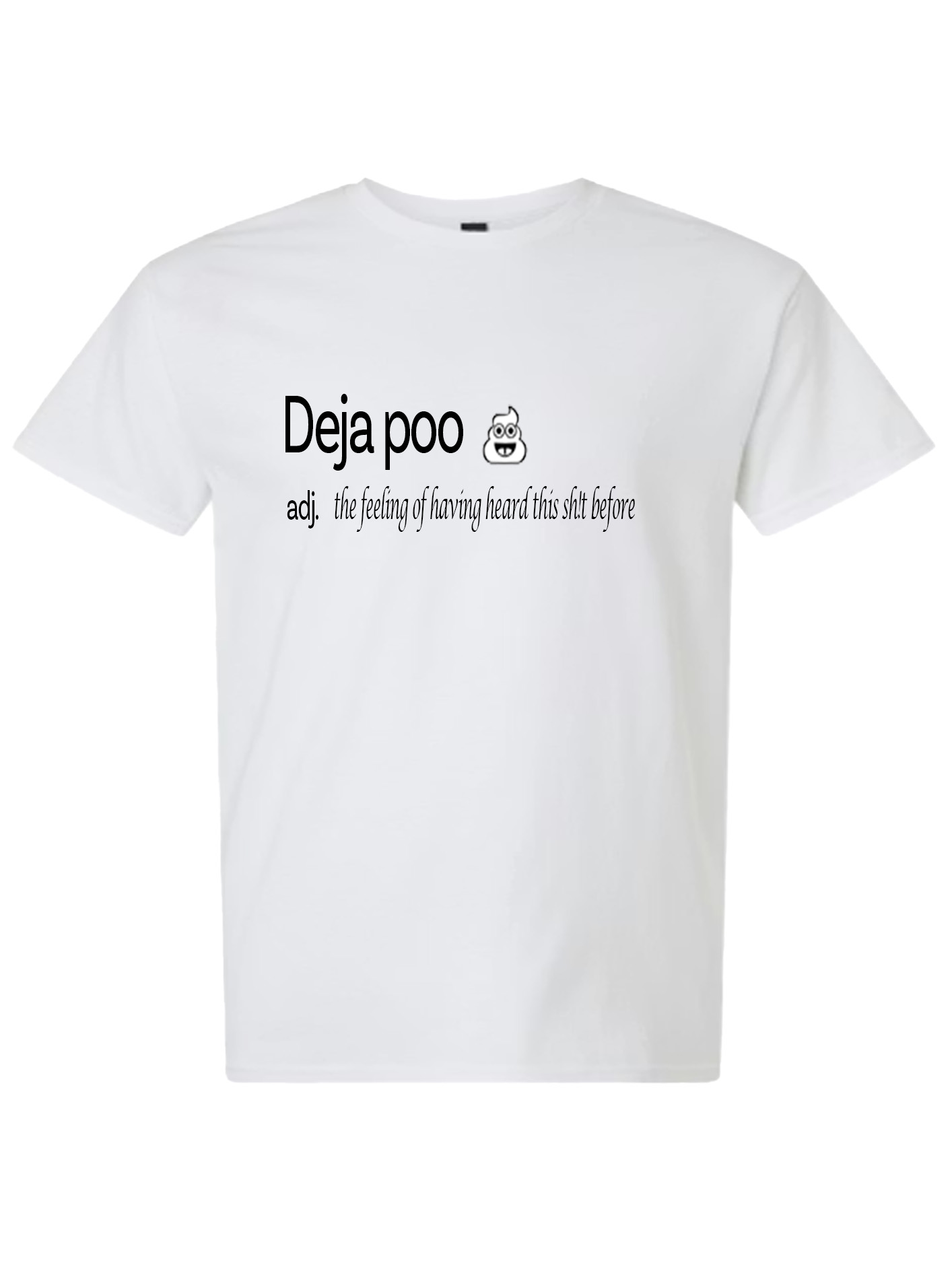 Light Cotton T-Shirt - Dictionary Poo - Image 5