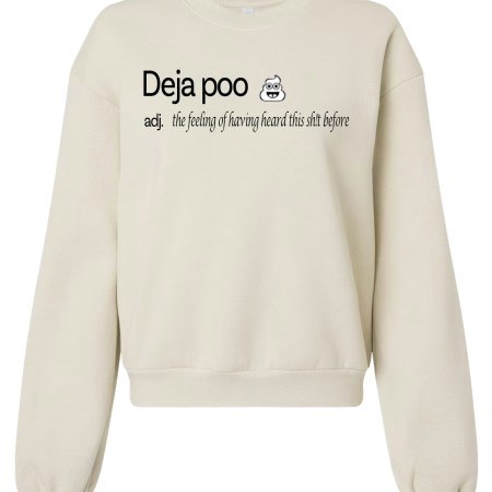 The American Apparel ReFlex Fleece Crewneck - Dictionary Poo