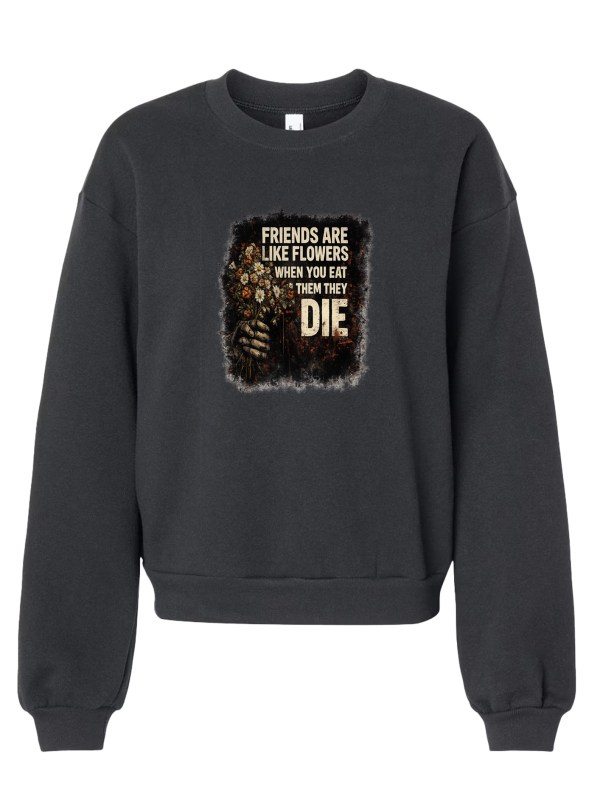 The American Apparel ReFlex Fleece Crewneck - Friends Flowers