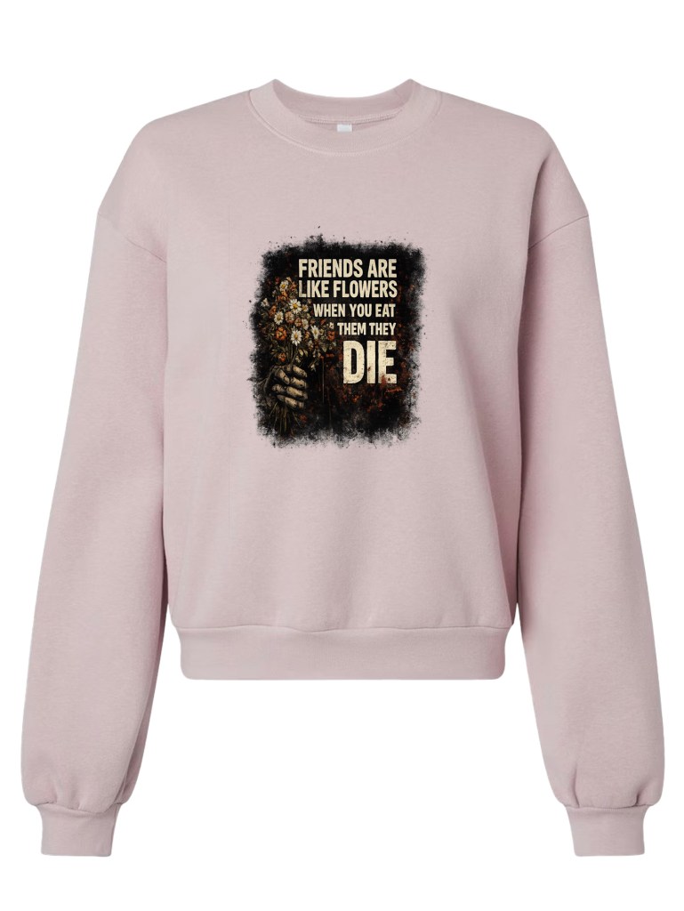 The American Apparel ReFlex Fleece Crewneck - Friends Flowers