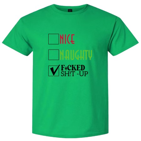 Light Cotton T-Shirt - F#cked Shit Up