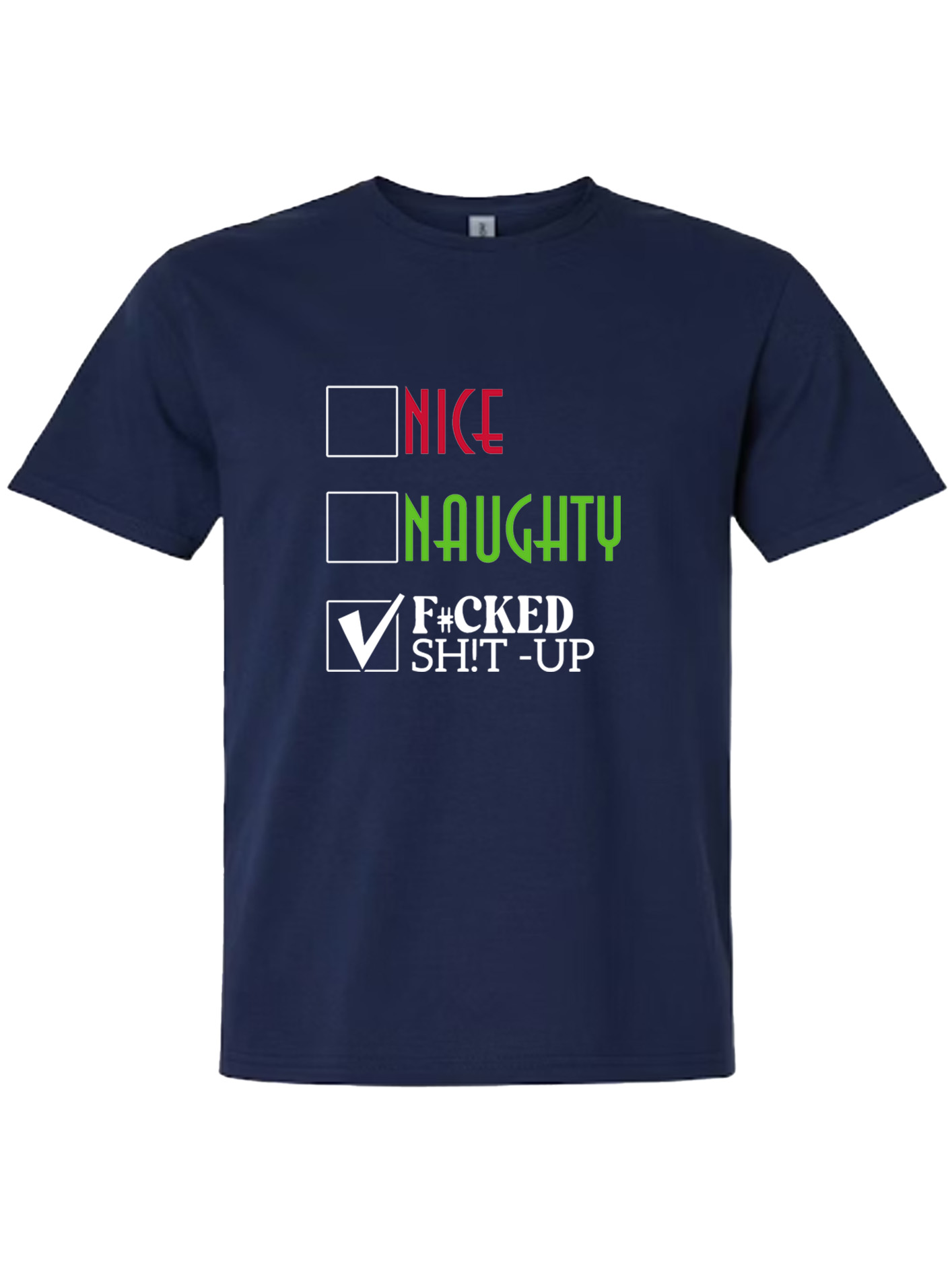 Light Cotton T-Shirt - F#cked Shit Up - Image 7