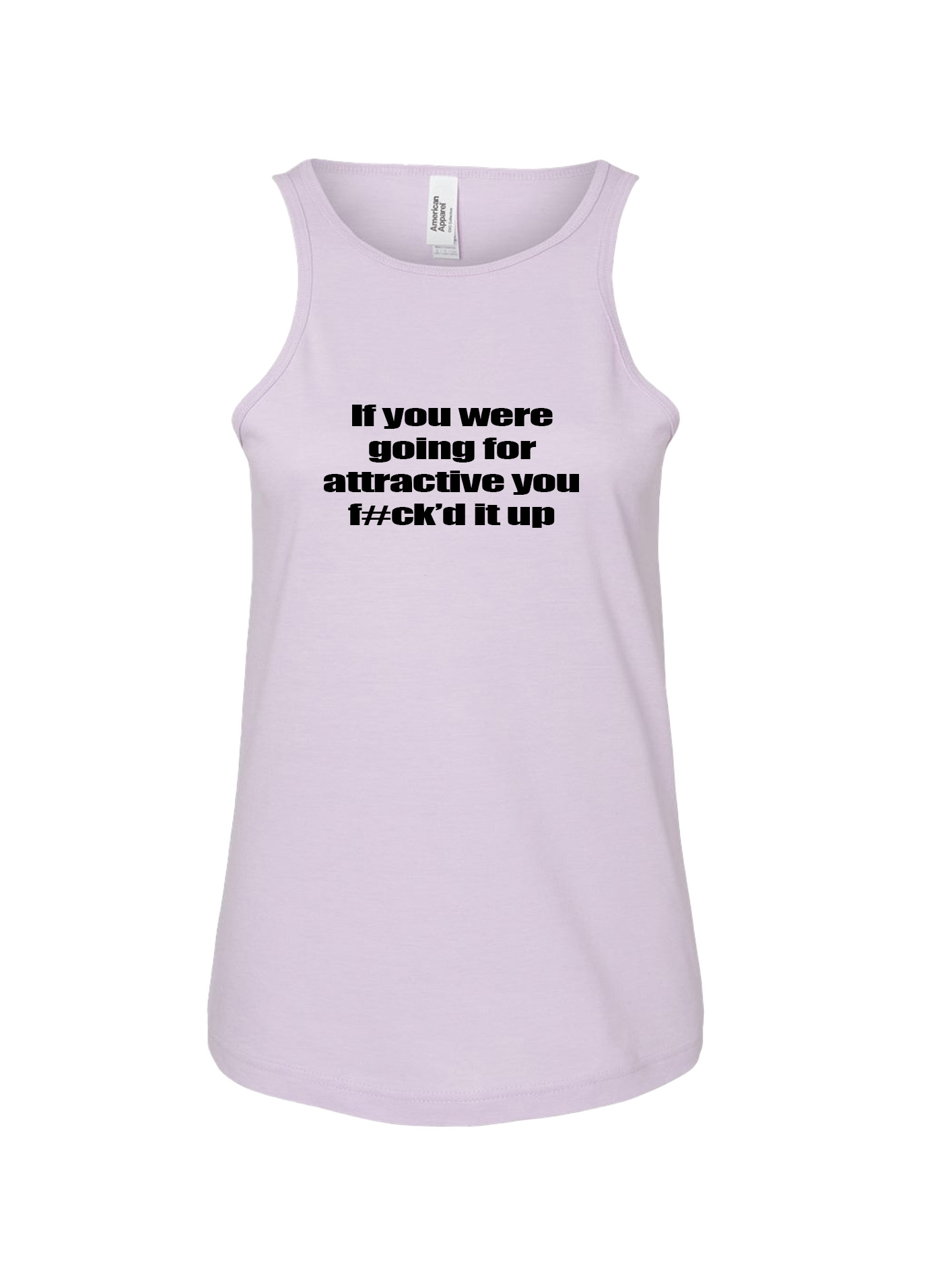 Ladies' CVC Racerback Tank - F#cked It Up - Image 6