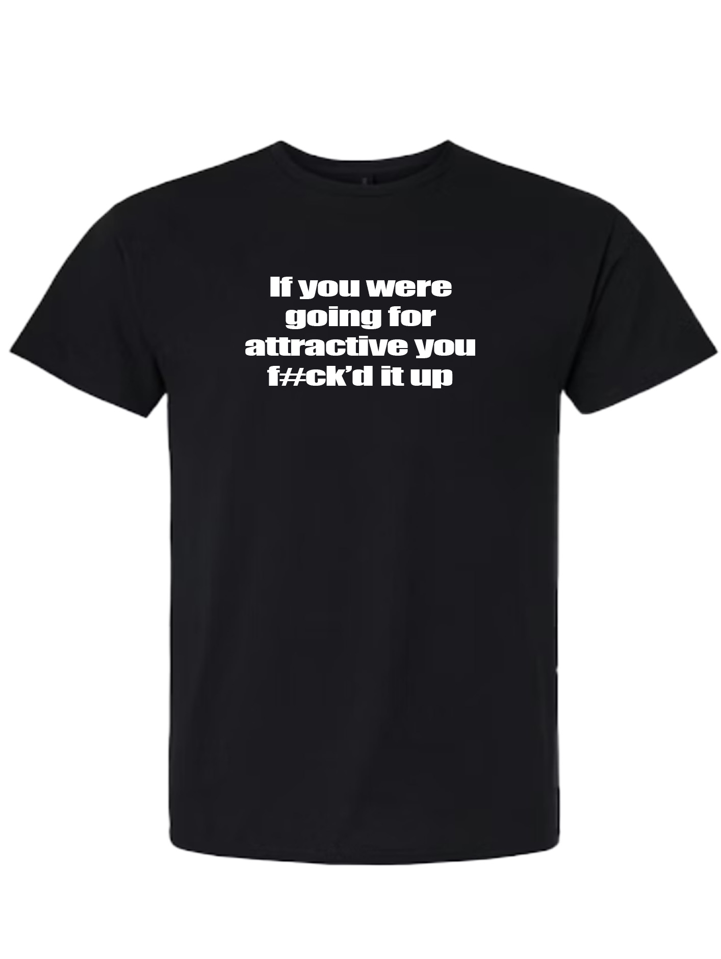 Light Cotton T-Shirt - F#cked it Up - Image 4