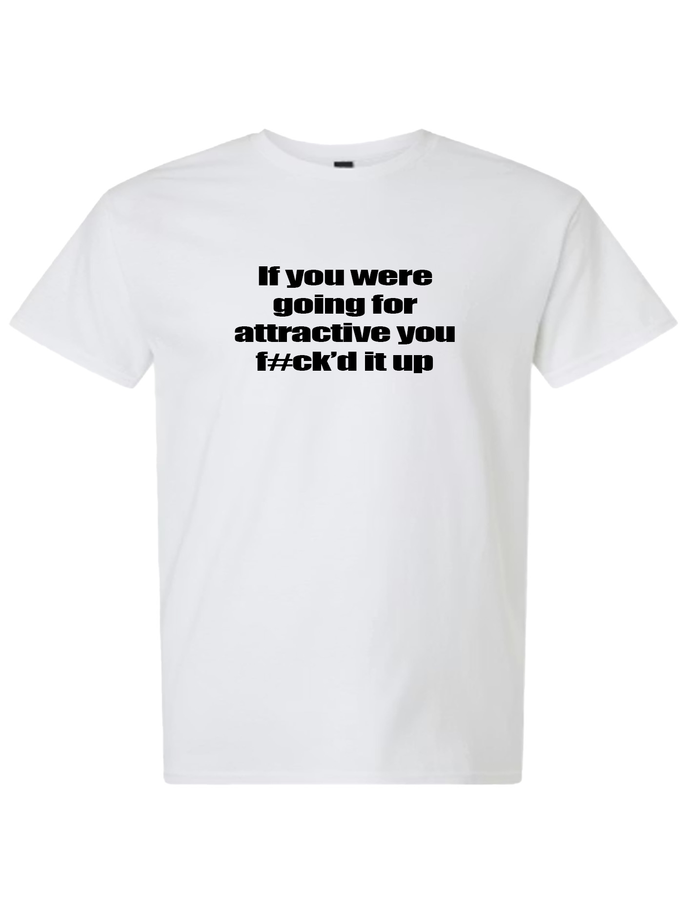 Light Cotton T-Shirt - F#cked it Up - Image 5