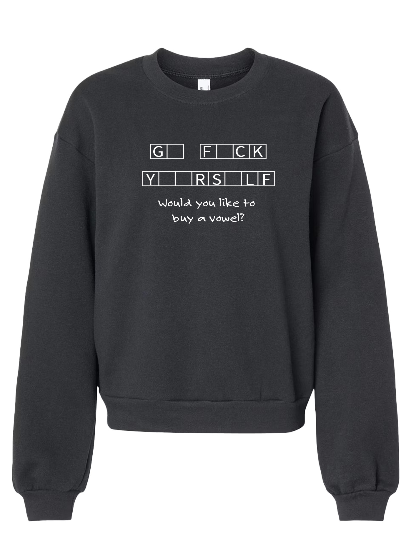 The American Apparel ReFlex Fleece Crewneck - F#ck Yourself - Image 6