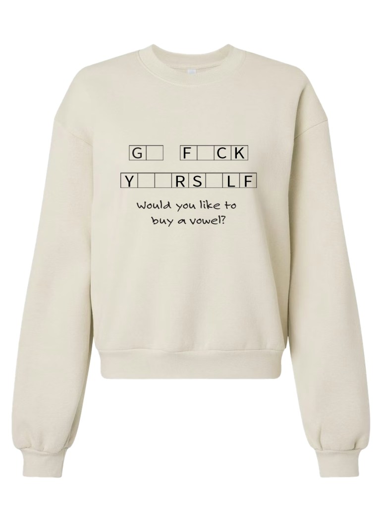The American Apparel ReFlex Fleece Crewneck - F#ck Yourself