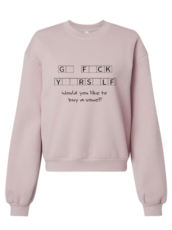 The American Apparel ReFlex Fleece Crewneck - F#ck Yourself