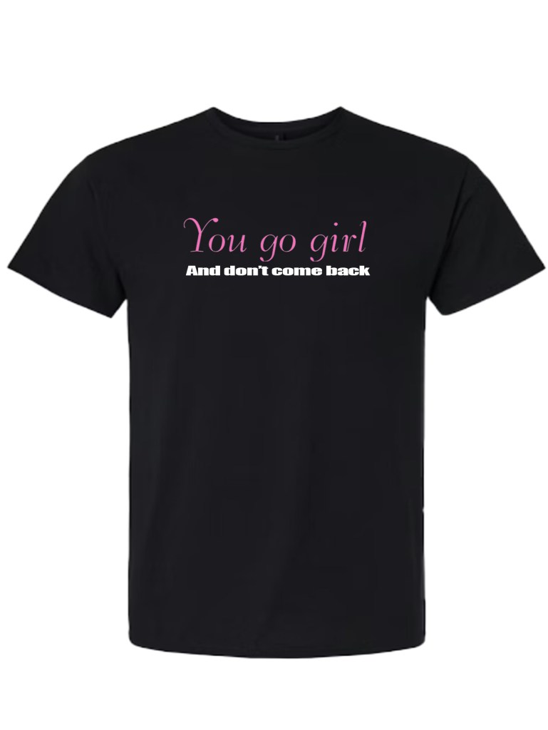 Light Cotton T-Shirt - Go Girl