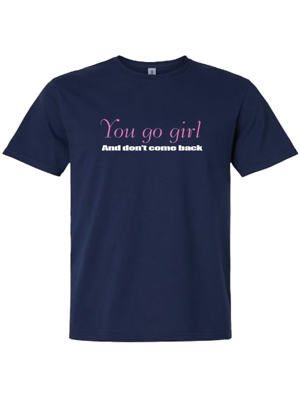 Light Cotton T-Shirt - Go Girl