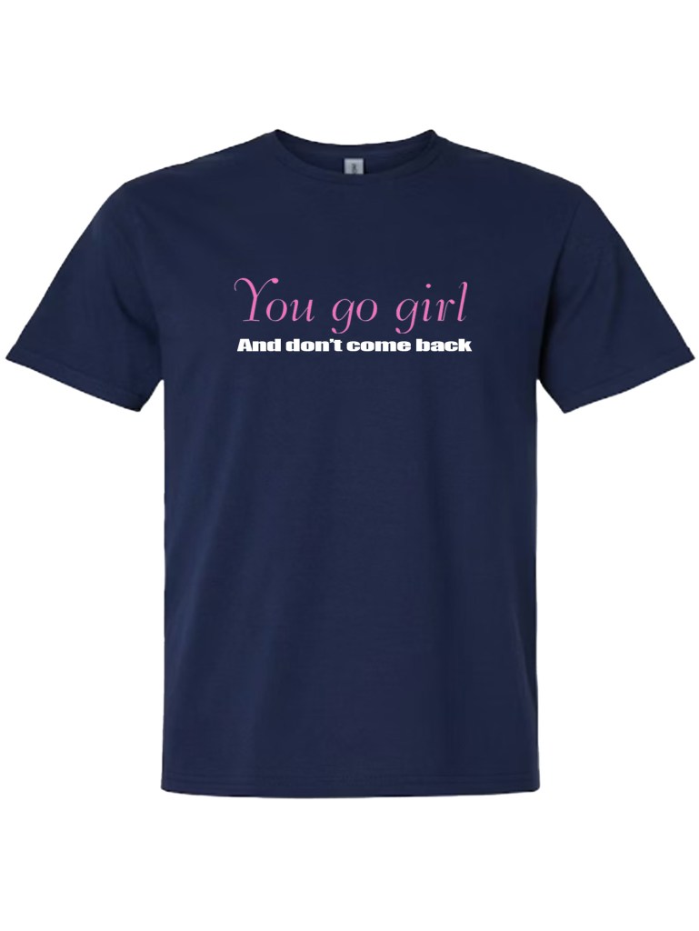 Light Cotton T-Shirt - Go Girl