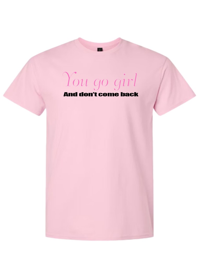 Light Cotton T-Shirt - Go Girl