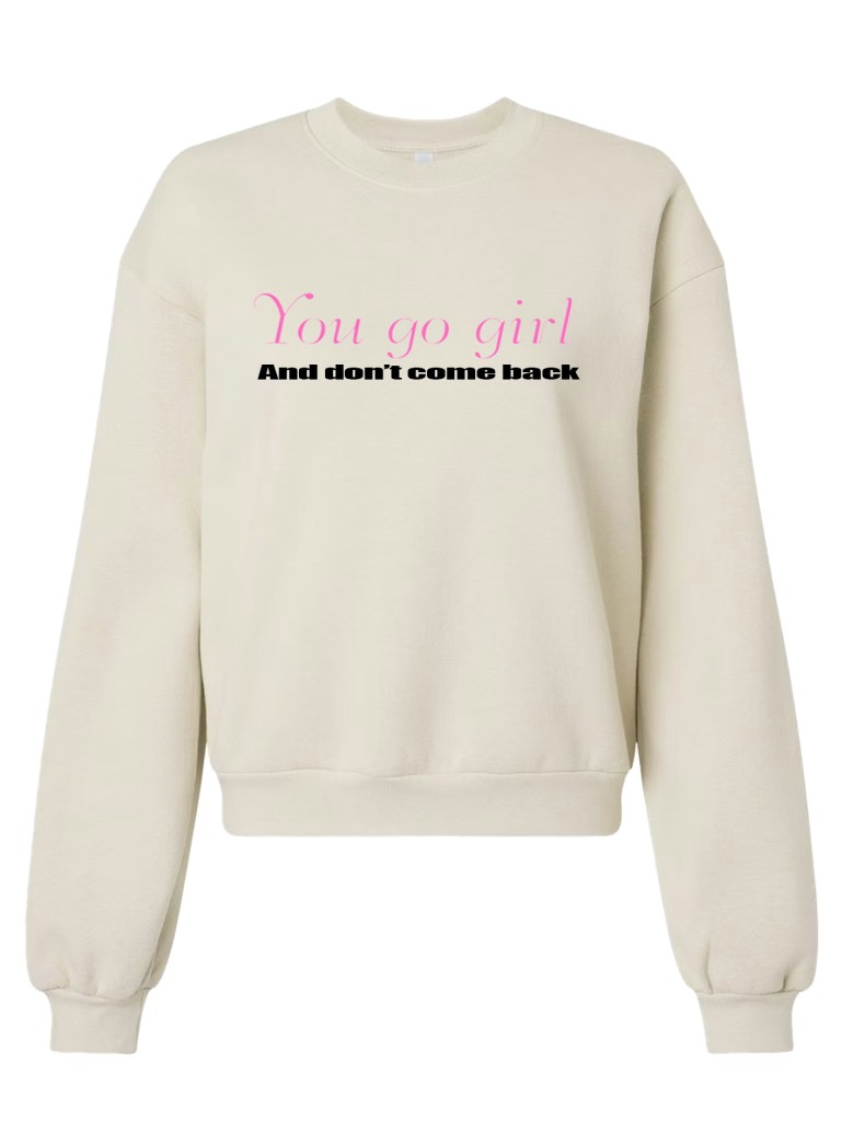 The American Apparel ReFlex Fleece Crewneck - Go Girl